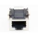 1 x 1 SMT RJ45 Jack 8 Pin Soldering Side Entry For Communication Equipment