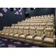 BS5852 Modern Movie Public Theater Seating Soft Cushioned Upholstery PP cupholder