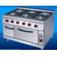 US-RQ-6 Commercial Kitchen Equipments Gas Range 6 Burner Gas Oven