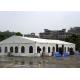 Clear Plastic  Wedding Party Tent  White Marquee 15 X 20m PVC - Coated Polyester Textile