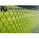 Corrosion Resistant Metal Chain Link Fence Galvanized With Angle Post