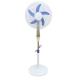 Household Plastic Material Solar 16 Inch Rechargeable Fan With Led Light