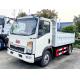 Sinotruk Howo Light Duty 4X2 Dump Truck 10 - 15 Tons For Sand Lime Gravel Transport