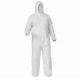 Polypropylene Disposable Plastic Gowns , Disposable Painting Overalls With Hood