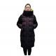 FODARLLOY F23141 Ladies Warm Hooded Cotton-padded Clothes Women Slim Long Winter Jackets Women Coats
