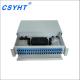Customized Fiber Optic Cable Termination Patch Panel Cold Rolled Steel Easy Operation