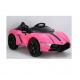 Kids' Playtime Pink Electric Ride On Car with Four Big Wheels Ttem NO. SMG6136