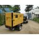 Towable emergency power supply diesel generator power station for easy moving