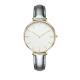 Private Label Ladies Stainless Steel Watches With Genuine Leather Strap