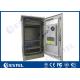 Heat Exchanger Outdoor Telecom Cabinet  9 Rack For Wireless Communication Base Station