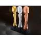 Microphone Design Custom Trophy Awards Resin Material Made For Musical Activities