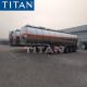 TITAN 35-40cbm stainless steel fuel oil tanker tanks truck trailer for sale