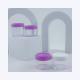Base Material Plastic Cream Jar for Cosmetic Customized Colors 5ml 10ml 15ml 20ml