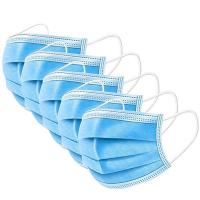 Net Weight 25g Disposable Pollution Mask , Procedure Face Mask OEM / ODM Available