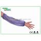 PE Oversleeves Disposable Arm Sleeves Waterproof 18 Inches For Prevent Pollution