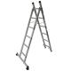 Compact Design  Aluminium Multi Purpose Ladder 2x6 150kgs Load Capacity