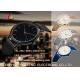 Brand high quality  Men's analog watch with  stainless steel case and alloy strap
