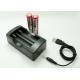 Input 5 V Output 4.2 V  Battery Charger For 2 X 18650 Li Ion Battery With USB Cable