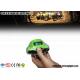 Green High Safety Cordless Mining Lights 13000 lux 3w Ip 68 Protection degree