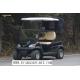 Eco - Friendly Colorful 2 Seater Golf Cart , Battery Low Speed Electric Vehicles