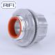 Red Yellow Blue UL Zinc Die Cast Grounding Hub For Imc Conduit / Imc Pipe Systems By RIFI