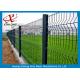 Europe Popular High Anti-Corrosion and Cheap Green 3D Curved Wire Mesh Fence