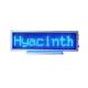 Rechargeable LED Moving Display Blue color B1648AB