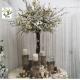 UVG Decorative Centerpieces Table Wedding Blossom Trees White Artificial magnolia flower