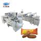 Automatic Cream Filled Sandwich Biscuit Machine Connect Envelope Packaging Machine