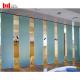 65mm Thickness Folding Modular Partition Wall For Restaurant