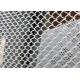 High Strength Aluminum Chain Link Drapery , Metal Coil Mesh Drapery With Good Ventilation