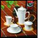 fine bone china 15 pcs decal tea set/ coffee set