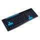 ABS Material Portable Wireless Keyboard And Mouse For Gaming Customized Layout
