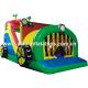 Oem Outdoor Inflatable Tractor Slide For Children Party Amusement