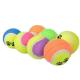 colored  pet tennis ball