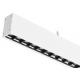 SMD3030 Office Led Linear Lighting Fixture 65 - 70lm/W Aluminum White Black