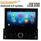Ouchuangbo auto gps media radio S200 platform android 8.0 for Mitsubishi L200 support USB SWC AUX wifi mirror link