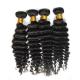 Full And Thick Ends Brazilian Curly Hair Extensions , Deep Wave Human Hair Bundles 