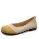Soft Soled Knitted Shallow Mouth Shoes Female Spring Summer Flat Pedal Fairy Style