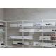 Saves Space Wall Mounted Shoe Display With Iron Material Strong Bearing Capacity