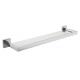Stainless Steel 304 Bathroom Accessory Glass Shelf Polished For Decorations