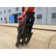 Hydraulic Driven Log Loader Grapple / High Efficiency Excavator Rotating Grapple