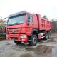 336HP 6X4 10 Wheel SINOTRUK HOWO Dump Truck Heavy Duty Red Color Long Life