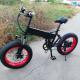 Folding Fat Tire 20 Inch Electric Bike 14ah 48v 750w  With LCD Display