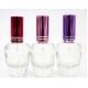 Wholesale clear glasses Bottle With atomizer Aluminium Cap Glass Refill Empty Perfume Atomizer Spray hot stock