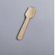 Disposable Wooden Dessert Spoon Ice Cream Spoon 95mm Party Gathering Cake Spoon