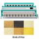 CCD Intelligent Digital Rice Color Sorter Machine 10 Chutes Green Color