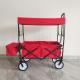 Outdoor Camping Wagon Cart Stroller With Roof For Children Picnic Beach