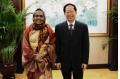 Vice Minister Wei Chao   an Meets with Bangladeshi Agriculture Minister Motia Chowdhury