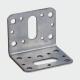 Aluminum Bench Brackets with Anodized Finish and Custom L Shaped Design in Any Color